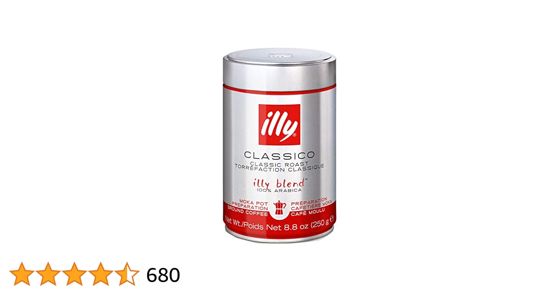 illy エスプレッソマシン ホワイト + クラシコブレンド缶 The illy Blend | イリー エスプレッソ illy Espresso
